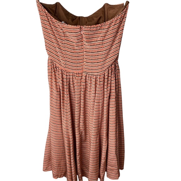 Corey Lynn Calter Anthropologie Strapless Corset Dress Fit and Flare Size 2 - Picture 2 of 7
